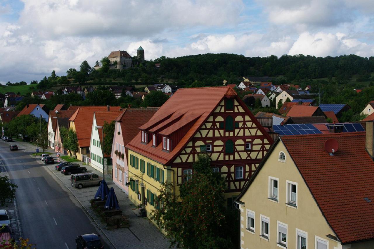 Gasthaus Schwarzer Adler Кольмберг Экстерьер фото